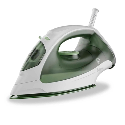 Plancha de Ropa Oster a Vapor Verde Antiadherente GCSTBS3803