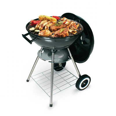 Asador a Carbón BBQ Portable con ruedas Home Elements HEJL22017A