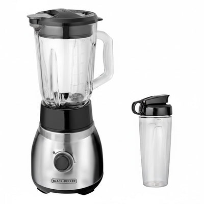 Licuadora Tricuadora Black + Decker de 750W en Acero Inoxidable BL1650S
