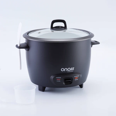 Olla Arrocera OnOff de 1,8 Libras Negra