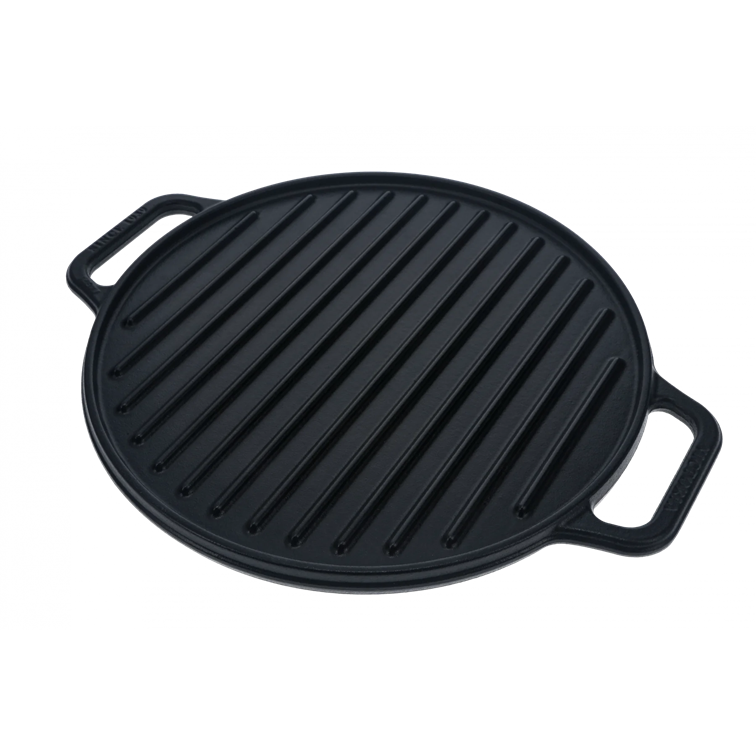 Plancha Para Asar Redonda de Hierro Fundido Victoria 32 Cm