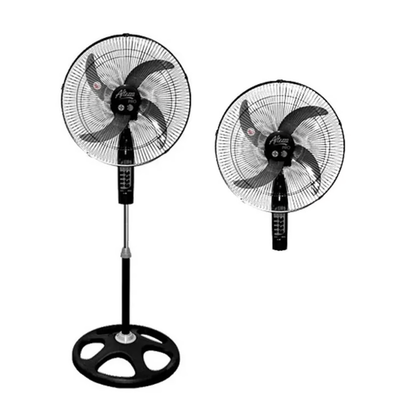 Ventilador Altezza Pro Motor a Balineras 2-1 Malla Metalica Negro