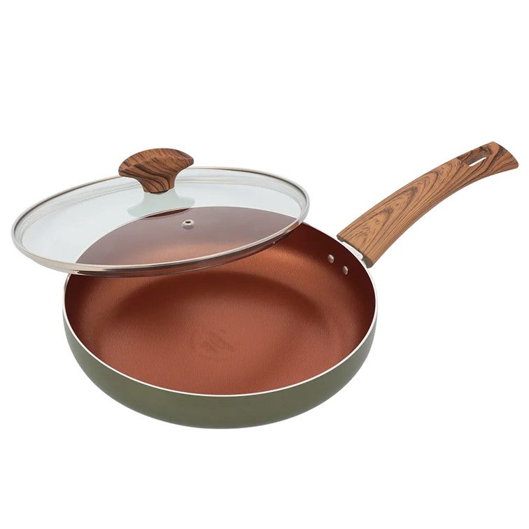Sartén Universal Cuarzo + Tapa de Vidrio de 24 Cm L49063