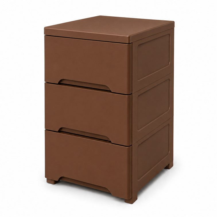 Cajonero Portofino Armaty de 3 Gavetas Color Wengue