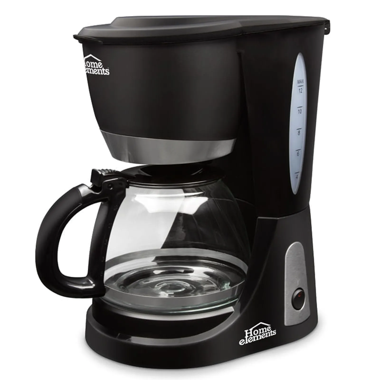 Cafetera Eléctrica Home Elements de 12 Tazas HE-7031A