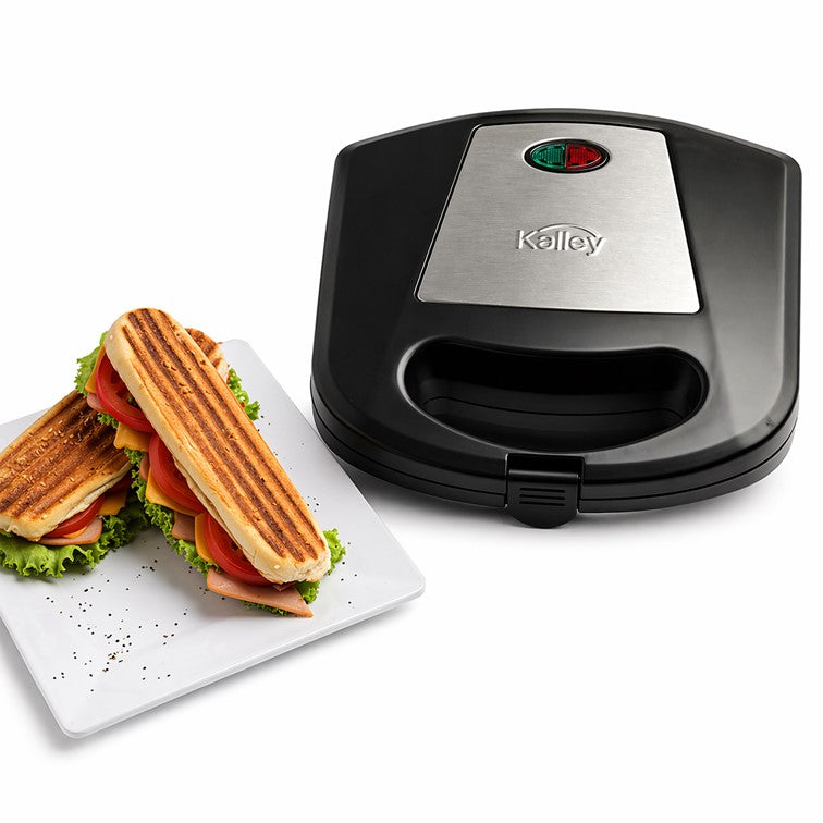 Sanduchera Kalley Panini Grill Negro K-SMP200N