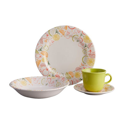 Vajilla Corona Néctar 4 Puestos 16 Piezas VL169I040116