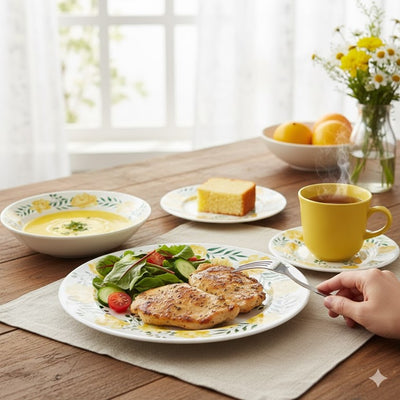 Vajilla Corona Alice 4 Puestos 16 Piezas VL127F040116