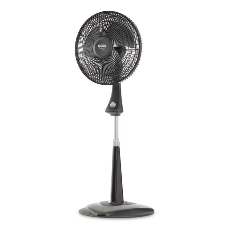 Ventilador Samurai Tropical Plus de Pedestal Negro 5861031361