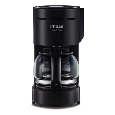 Cafetera Imusa de Filtro Café City 6 Tazas Negra 8000035657
