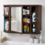 Gabinete Multiusos para Baño con Espejo Rimax