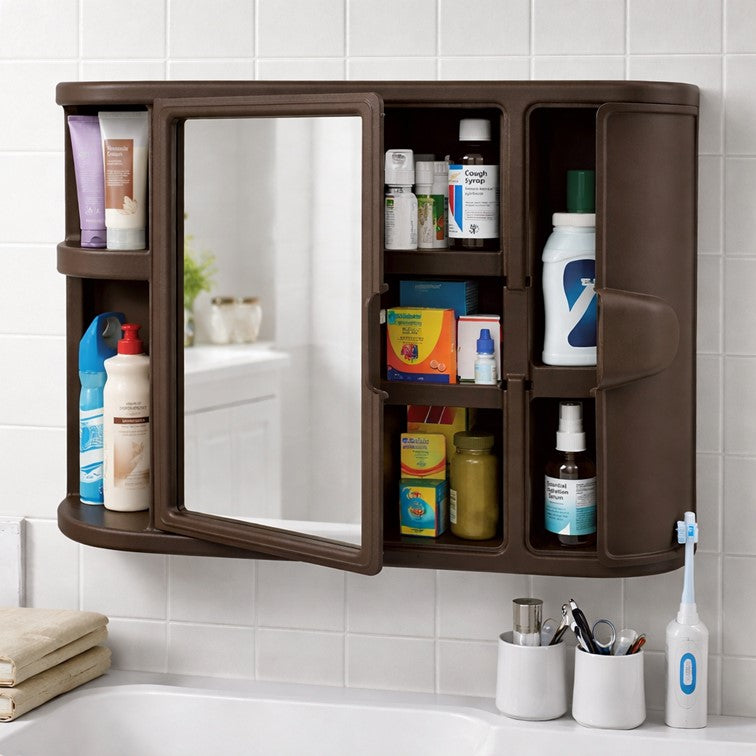 Gabinete Multiusos para Baño con Espejo Rimax