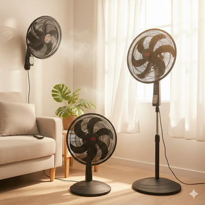 Ventilador CLM 3-1 con Control Remoto de 18 Pulgadas SE00388