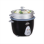 Olla Arrocera Home Elements de  1,8 Libras Negra HEAR-18N