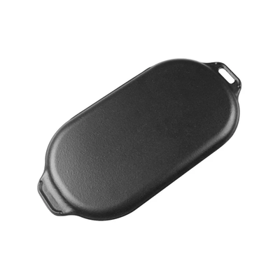 Plancha Ovalada de 34 X 17 Cm de Hierro Fundido Victoria