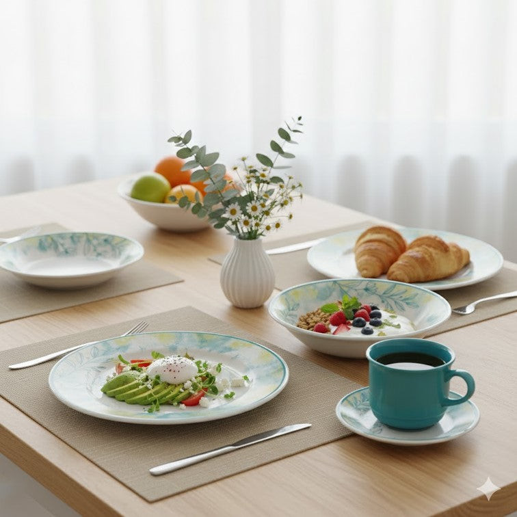 Vajilla Corona Cala 4 Puestos 16 Piezas VL156G040116