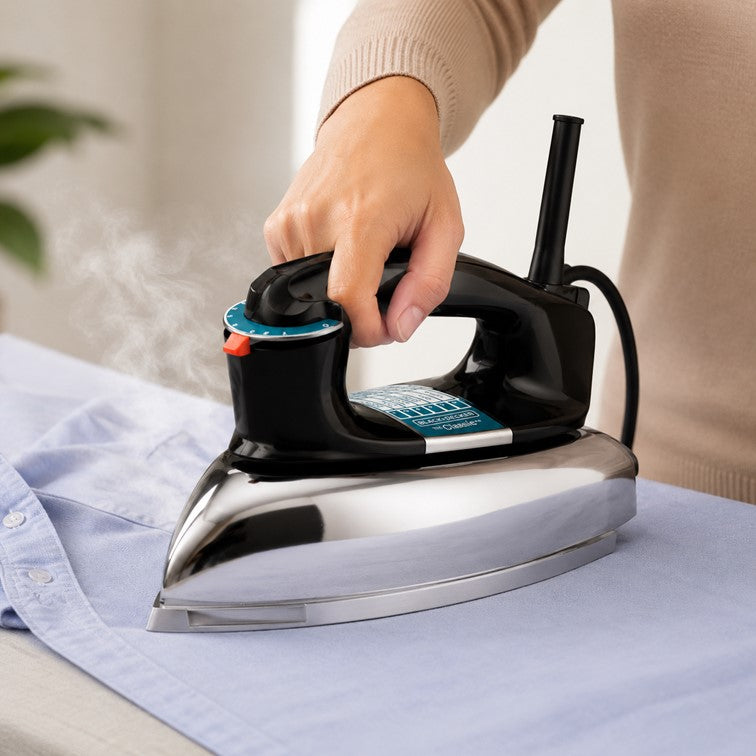 Plancha de Ropa Black + Decker Seca Metálica F54