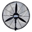 Ventilador Industrial de Pedestal Kalley de 24" Negro K-VAP24P