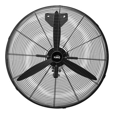 Ventilador Industrial de Pared Kalley de 24" Negro K-VAP24W