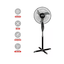 Ventilador Altezza de Pedestal 16 Pulgadas Negro Metálico