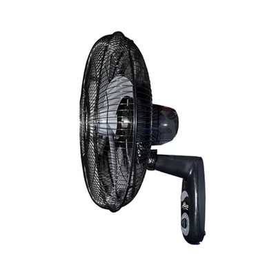 Ventilador Altezza Pro de Pared Motor a Balineras Malla Metalica Negro