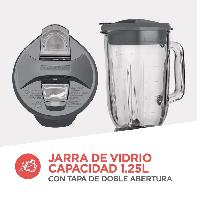 Licuadora DuraPro de 10 Velocidades Black + Decker