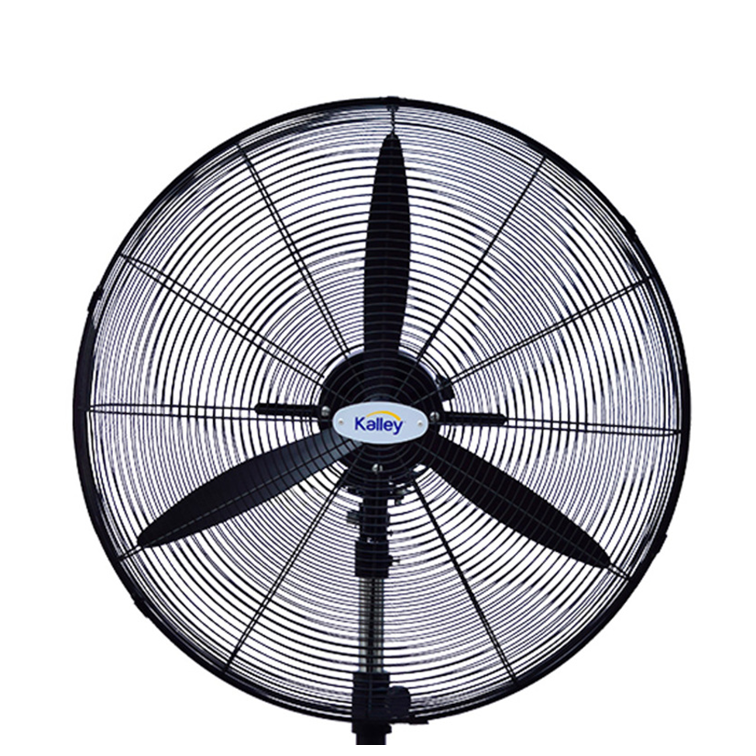 Ventilador Industrial de Pedestal Kalley de 30" Negro K-VAP30P