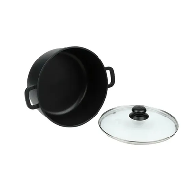 Caldero Dkasa Antiadherente 32 x 14.5 Cm Negro