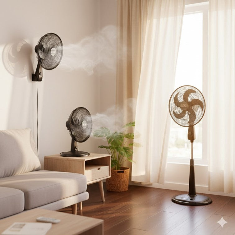 Ventilador Dkasa Simplicity Motor Balinera 3 en 1 de 18 Pulgadas YF-ST1807-6