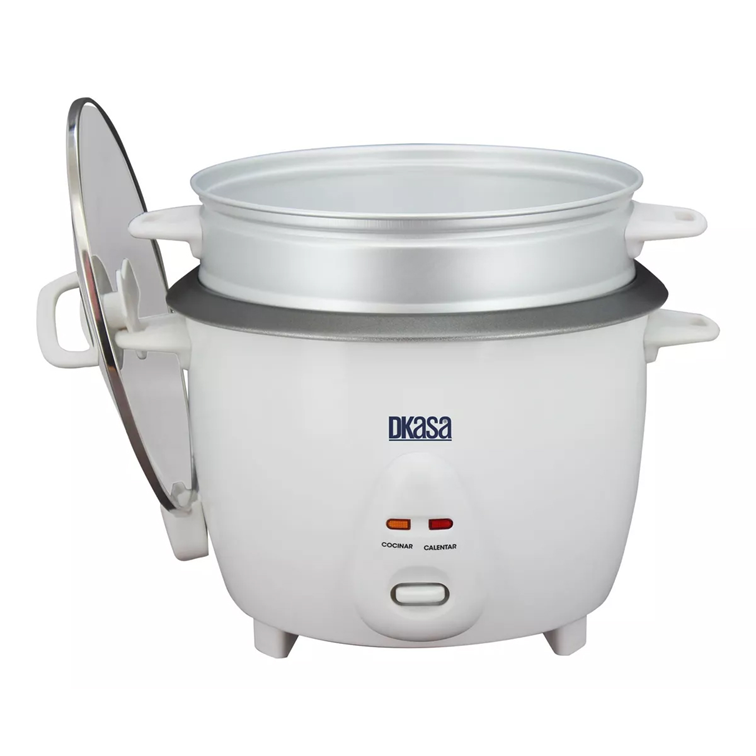 Olla Arrocera Dkasa de 1.8 Libras Blanca