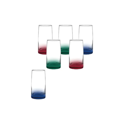 Set X6 Unidades de Vasos Toledo Bebidas Cristar 0463CF6SC20