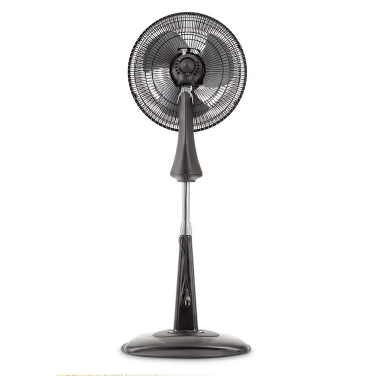 Ventilador Samurai Tropical Plus de Pedestal Negro 5861031361