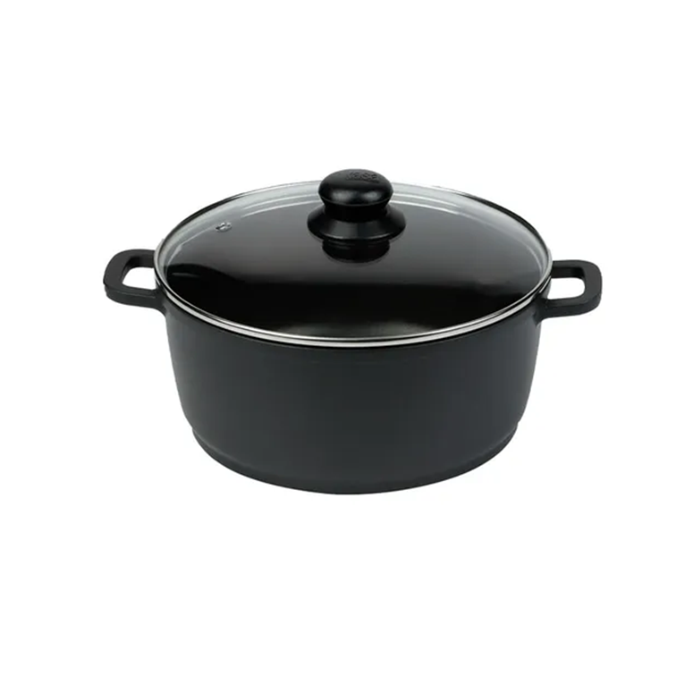 Caldero Dkasa Antiadherente 32 x 14.5 Cm Negro