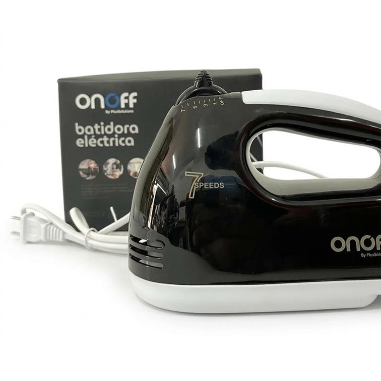 Batidora De Mano Electrica OnOff Negra RP1943