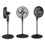 Ventilador Samurai Turbo Power de Pedestal Negro 5861032308