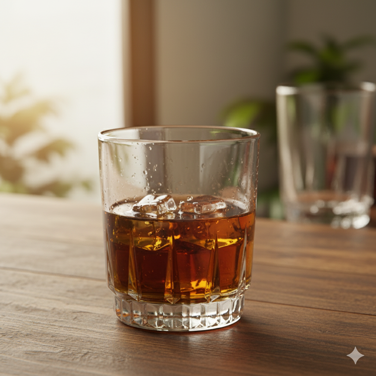 Set X6 Copas Shot Aguardiente Prisma Cristar 0287AL