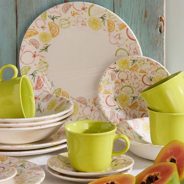 Vajilla Corona Néctar 4 Puestos 16 Piezas VL169I040116