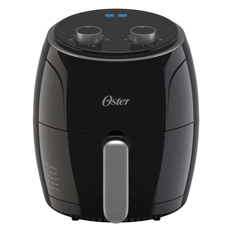 Freidora de Aire Oster de 3.8 L Negra