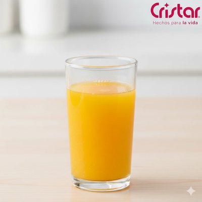 Set X6 Unidades de Vasos Siena Bebidas Cristar 0635AL48C