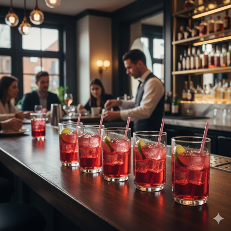 Set X6 Unidades de Vasos Alegro Bebidas Cristar 2867AL