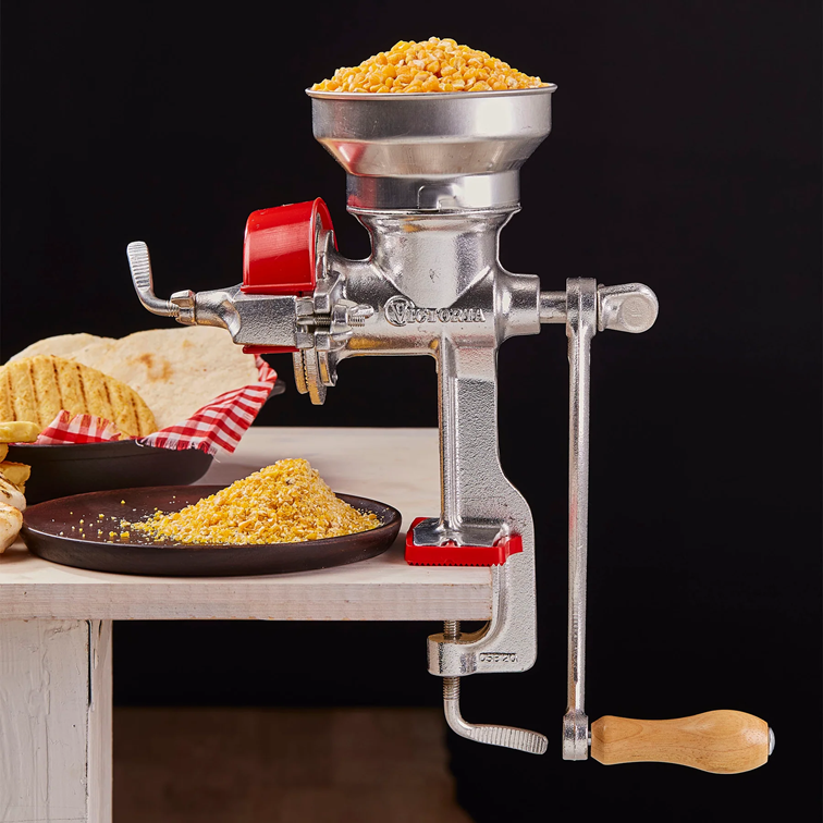 Molino de Granos Victoria Manual Tolva Baja en Estañado 30018