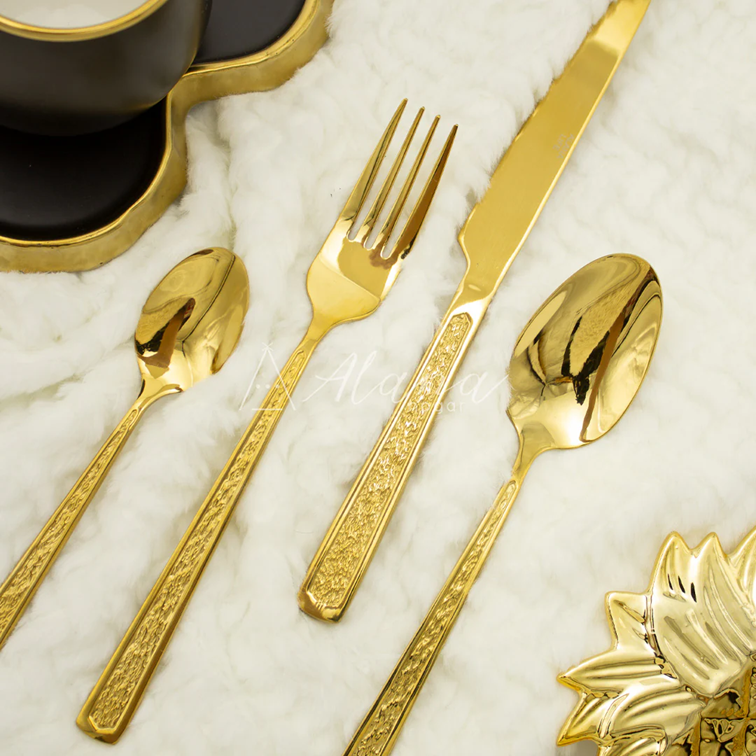 Set de Cubiertos Santiago x 24 Piezas Alana Life LF0414