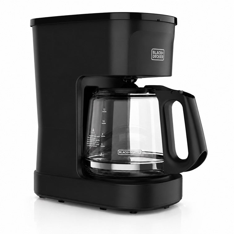 Cafetera Eléctrica Black + Decker Vortex de 12 Tazas con Filtro CM0021