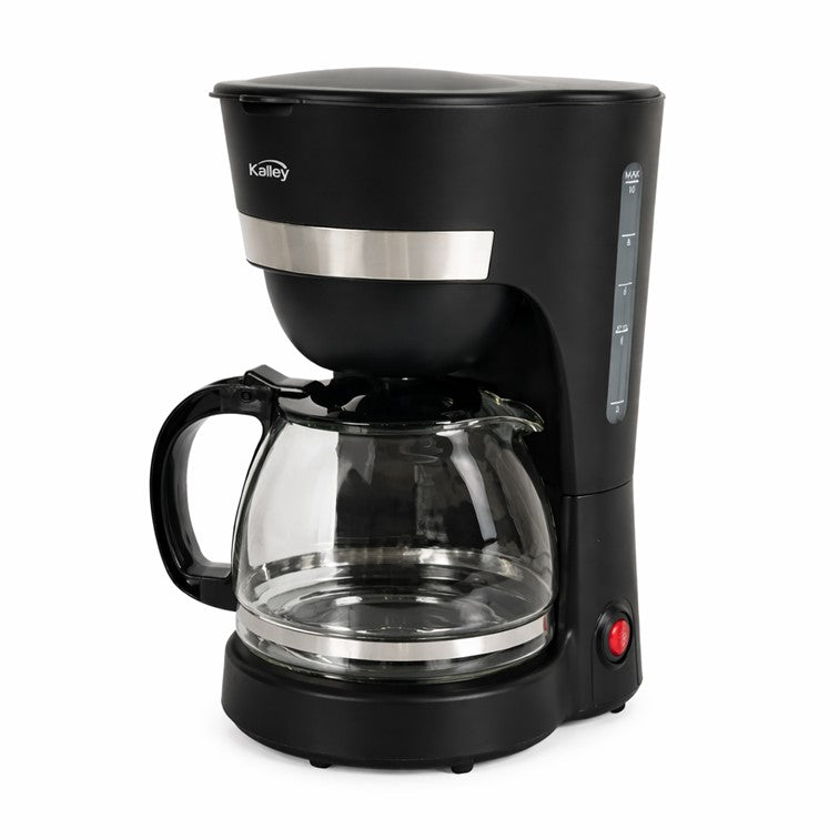 Cafetera Basica Kalley de 10 Tazas Negro K-CN10