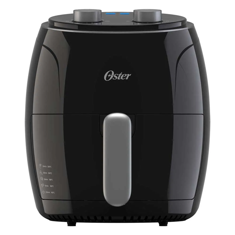 Freidora de Aire Oster de 3.8 L Negra