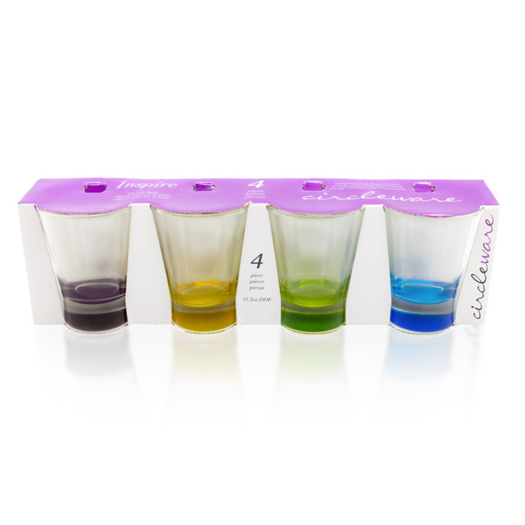Set X4 Unidades de Vasos London Rocks Cristar 0380CFC4CG