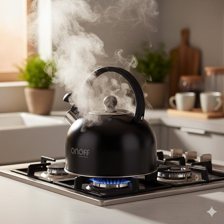 Tetera Silbadora de 2 Litros OnOff RP1969