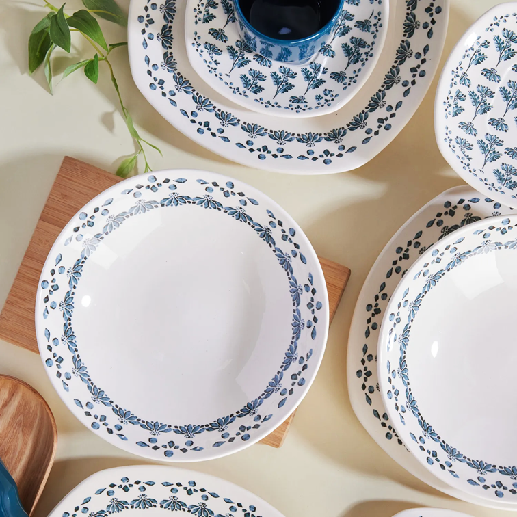 Vajilla Corona Sylvian 4 Puestos 16 Piezas VL165H040116