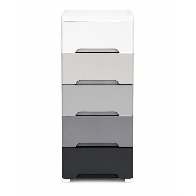 Cajonero Portofino Armaty de 5 Gavetas Colores Grises