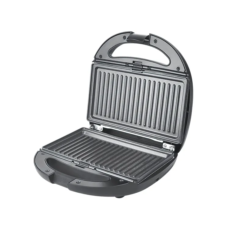 Sanduchera Kalley 3 en 1 Negro